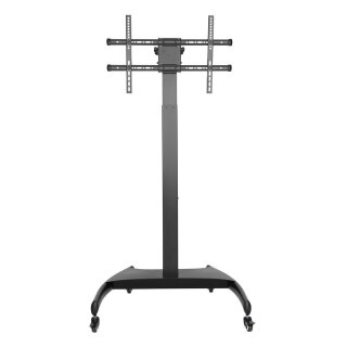 Mobile TV trolley, height-adjustable for monitors 43-65 , Xantron PREMIUM-GS01