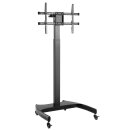 Mobile TV trolley, height-adjustable for monitors 43-65 ,...