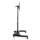 Mobile TV trolley, height-adjustable for monitors 43-65...