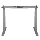 Tischgestell höhenverstellbar grau