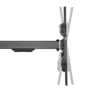 Wall bracket for TV monitors 43-80 fully movable, 100cm extension, STRONGLINE-960XL