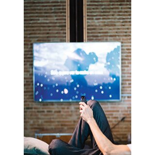 TV Decken Wand Lift elektrisch für Monitore bis 75, Xantron PREMIUM-K2DOWN