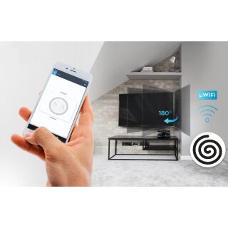 4-Wege WiFi Smartphone Adapter (auch für Amazon Alexa und Google Home) für ausgewählte Xantron TV-Halterungen PREMIUM-KMSRT-4