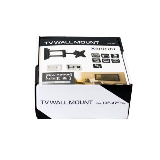 Extendable full-motion monitor wall mount 13-27, ECO-113B