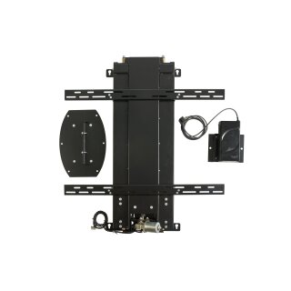 TV ceiling wall lift electric for monitors up to 75 rotatable, Xantron PREMIUM-K2DOWN-ROTO