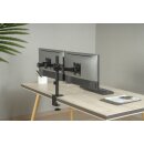 Desk mount for 2 PC monitors horizontal 17-32", Xantron ECO-E62