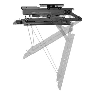 Electric motorised ceiling mount rotatable for TV monitors 32-75, Xantron DEHA-600E-Roto