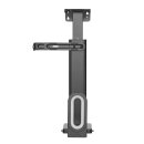 Xantron® PC holder with inspiring RGB effects/PC holder under desk, PC wall mount/Adjustable in length, depth & width, ideal for gaming - load capacity up to 20kg