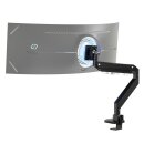 Height-adjustable curved monitor mount 17-57",...