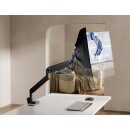 Height-adjustable curved monitor mount 17-57", Xantron HD-MAGS-1