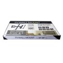 Wandhalterung für TV Monitore 32-60" vollbeweglich, ausziehbar, schwenkbar, neigbar, drehbar, ultraflach, SLIMLINE-A-466-B